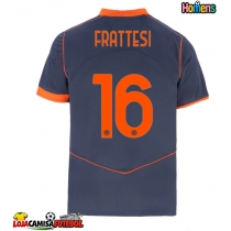 Camisa de Futebol Inter Milan Davide Frattesi #16 Equipamento Alternativo 2025-26 Manga Curta